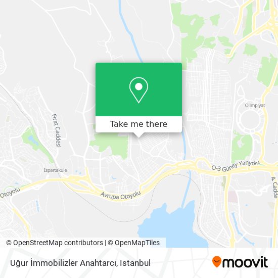 Uğur İmmobilizler Anahtarcı map