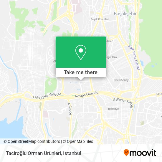 Taciroğlu Orman Ürünleri map