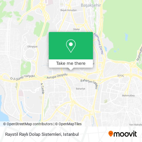 Raystil Raylı Dolap Sistemleri map