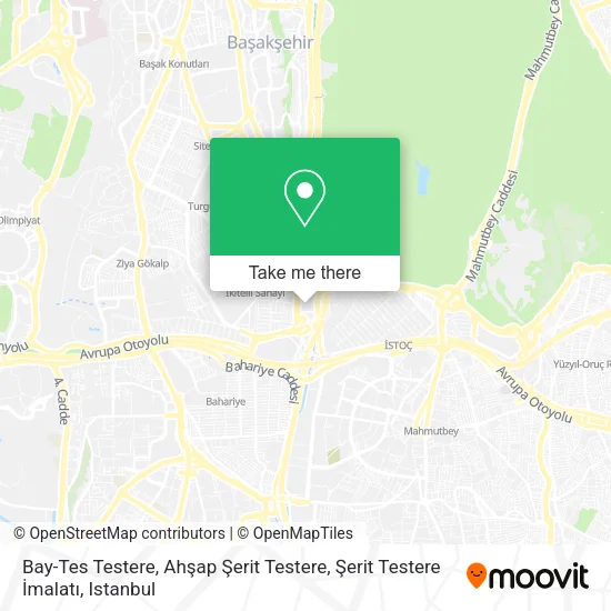 Bay-Tes Testere, Ahşap Şerit Testere, Şerit Testere İmalatı map