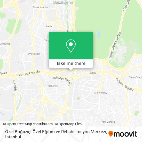 Özel Boğaziçi Özel Eğitim ve Rehabilitasyon Merkezi map