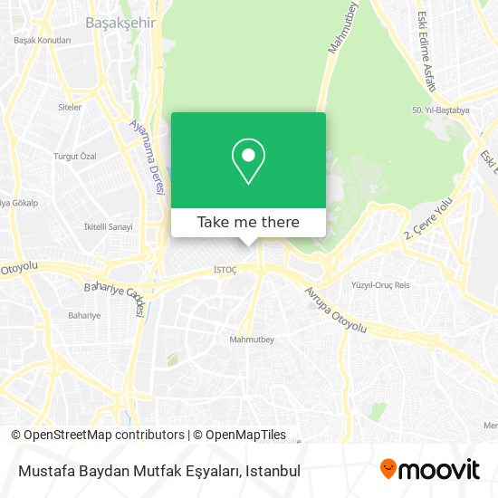 Mustafa Baydan Mutfak Eşyaları map