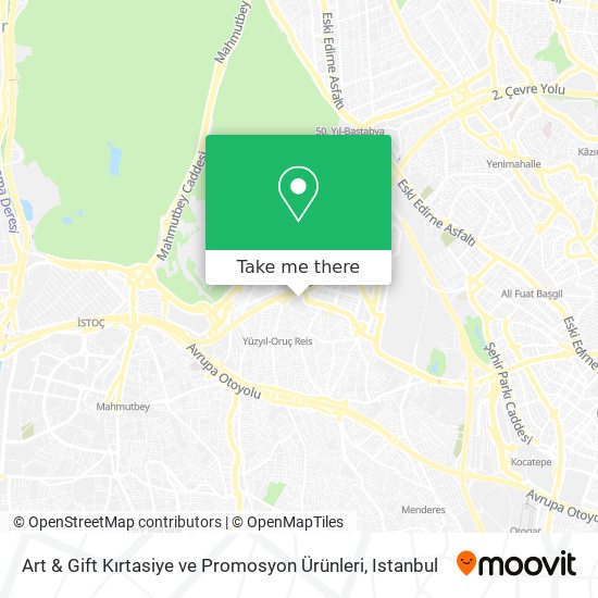 Art & Gift Kırtasiye ve Promosyon Ürünleri map