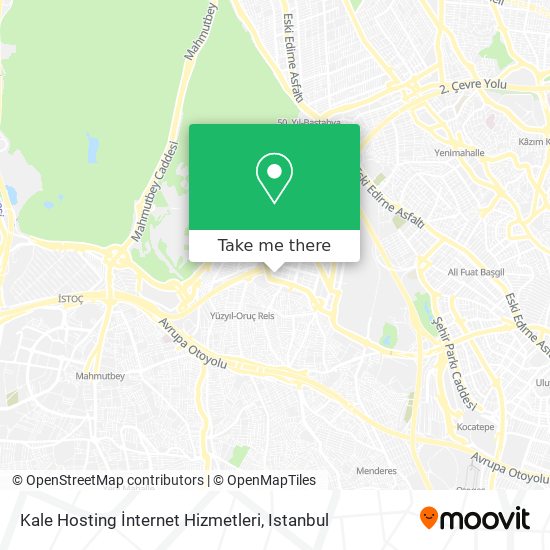 Kale Hosting İnternet Hizmetleri map