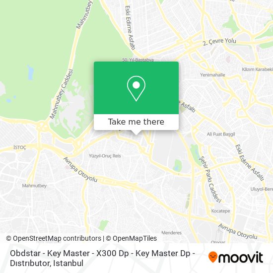 Obdstar - Key Master - X300 Dp - Key Master Dp - Dıstrıbutor map