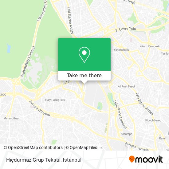 Hiçdurmaz Grup Tekstil map