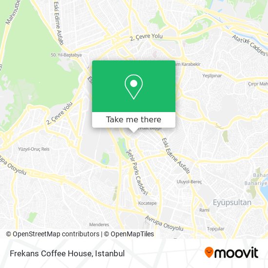 Frekans Coffee House map