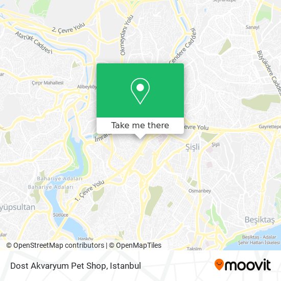 Dost Akvaryum Pet Shop map