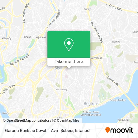 Garanti Bankasi Cevahir Avm Şubesi map