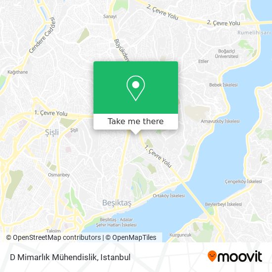 D Mimarlık Mühendislik map