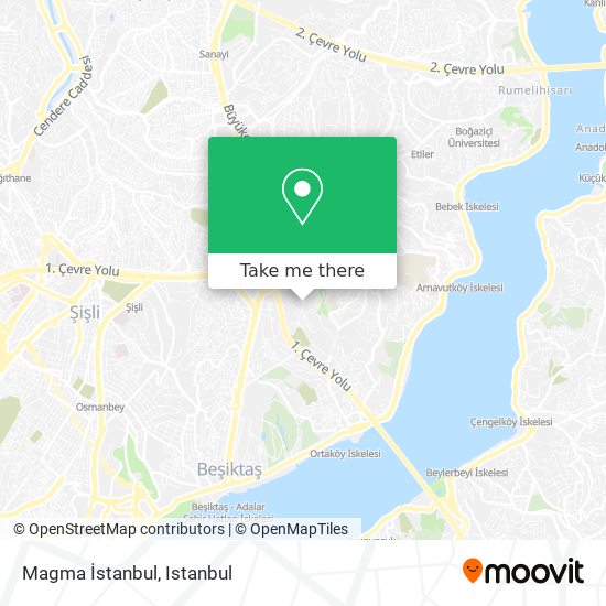 Magma İstanbul map