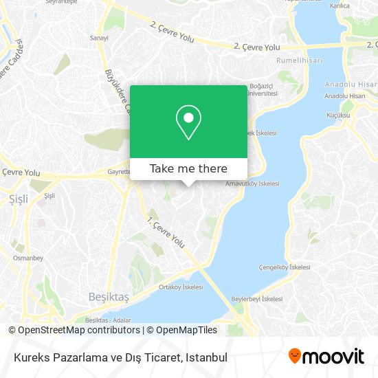 Kureks Pazarlama ve Dış Ticaret map