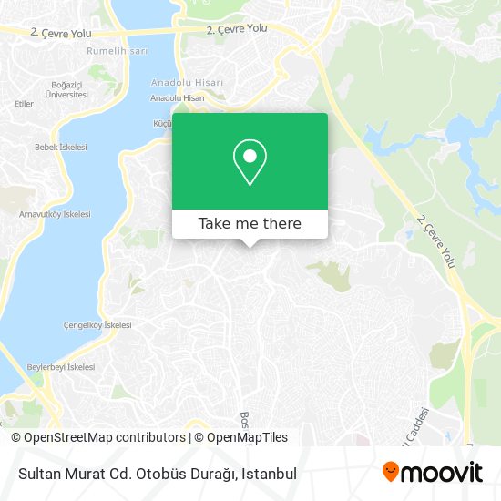 Sultan Murat Cd. Otobüs Durağı map