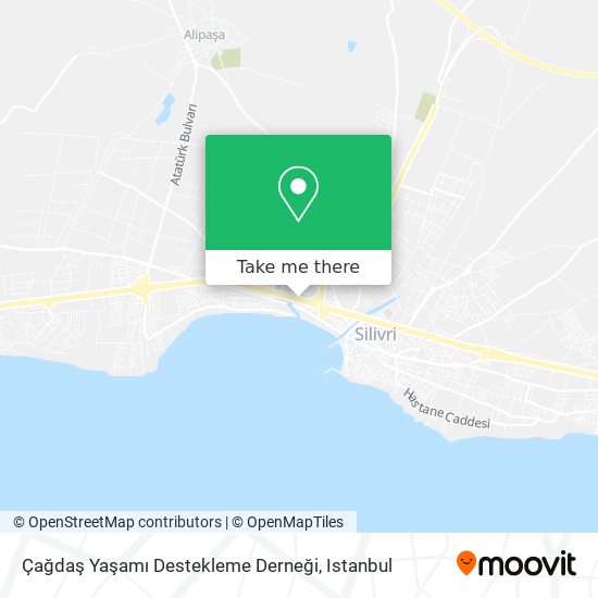 Çağdaş Yaşamı Destekleme Derneği map