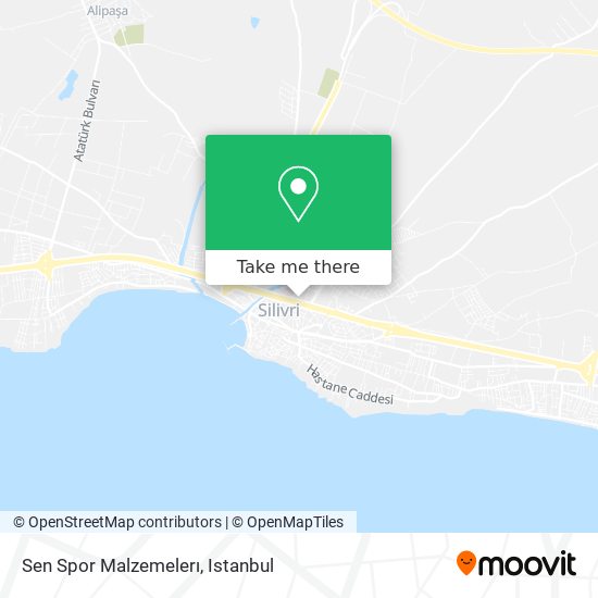 Sen Spor Malzemelerı map