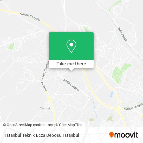 İstanbul Teknik Ecza Deposu map