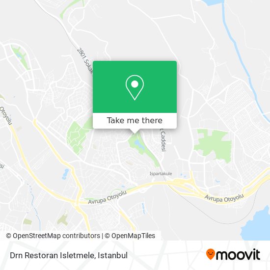 Drn Restoran Isletmele map
