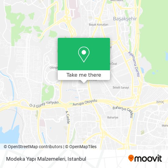 Modeka Yapı Malzemeleri map