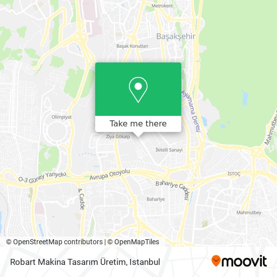 Robart Makina Tasarım Üretim map