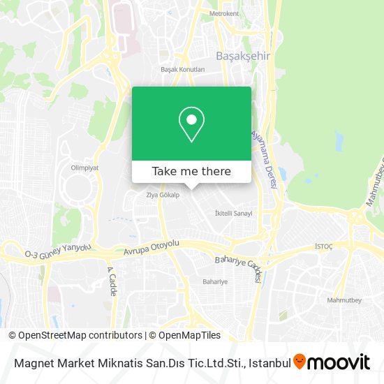 Magnet Market Miknatis San.Dıs Tic.Ltd.Sti. map