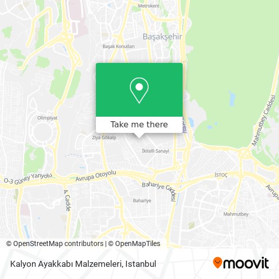 Kalyon Ayakkabı Malzemeleri map