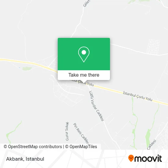 Akbank map