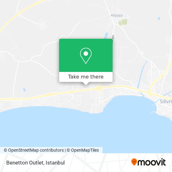 Benetton Outlet map