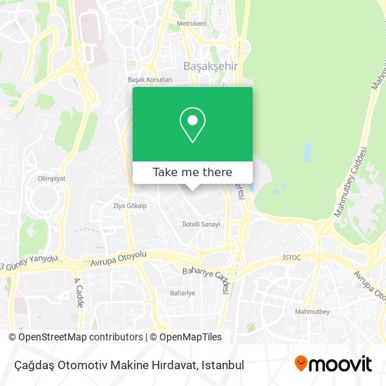 Çağdaş Otomotiv Makine Hırdavat map