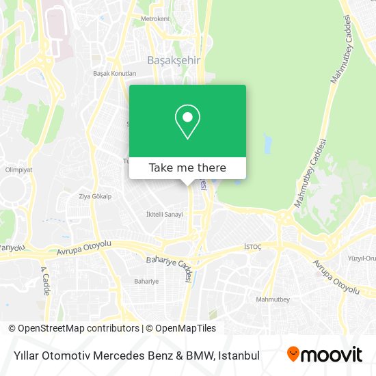 Yıllar Otomotiv Mercedes Benz & BMW map