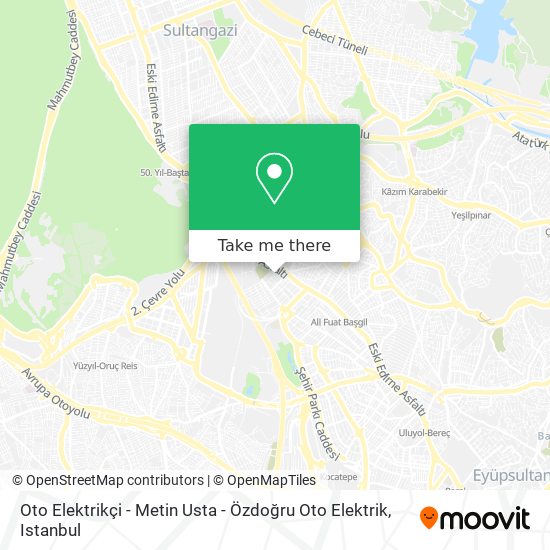 Oto Elektrikçi - Metin Usta - Özdoğru Oto Elektrik map