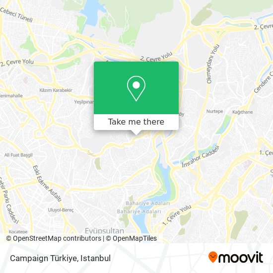 Campaign Türkiye map