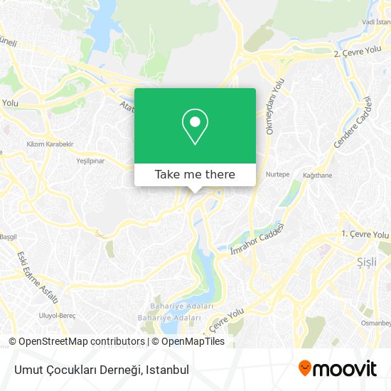 Umut Çocukları Derneği map