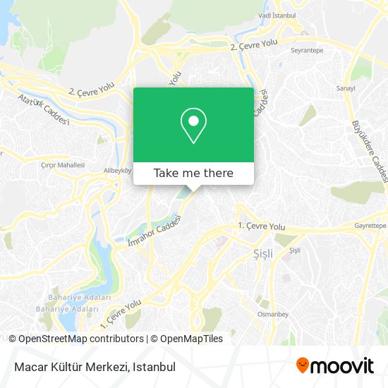 Macar Kültür Merkezi map