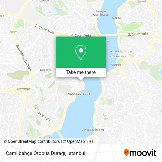 Çamlıbahçe Otobüs Durağı map