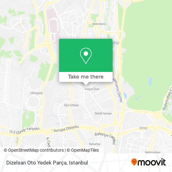 Dizelsan Oto Yedek Parça map