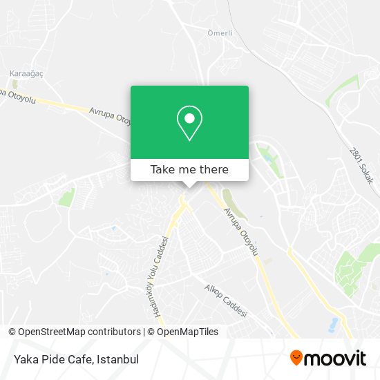 Yaka Pide Cafe map