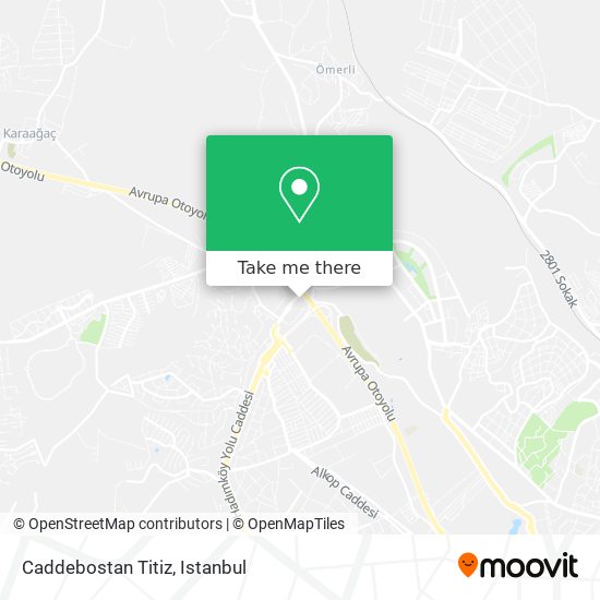 Caddebostan Titiz map