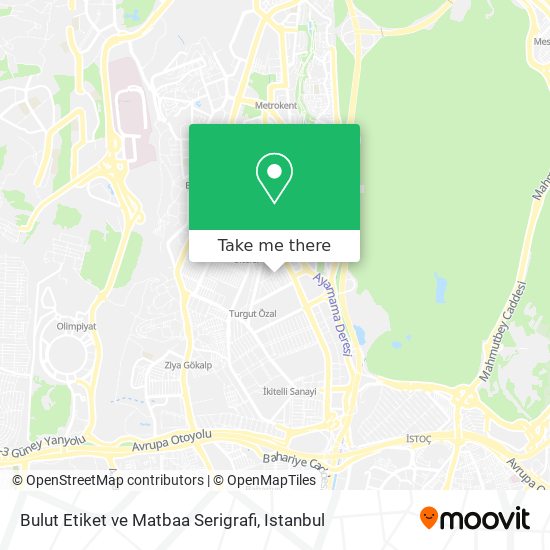 Bulut Etiket ve Matbaa Serigrafi map