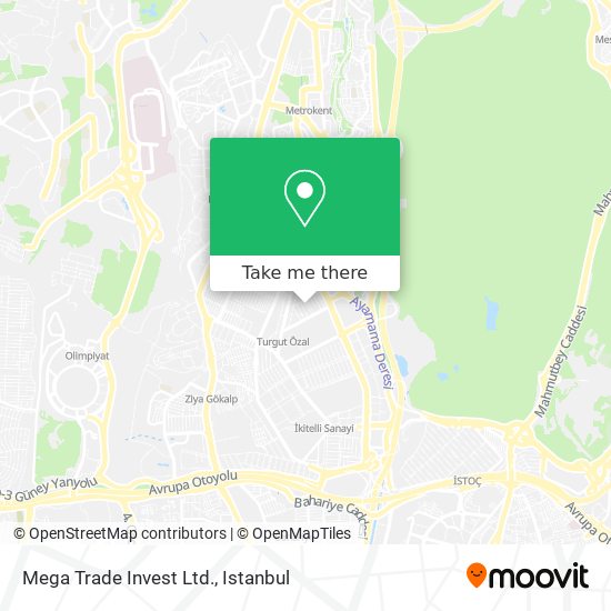 Mega Trade Invest Ltd. map