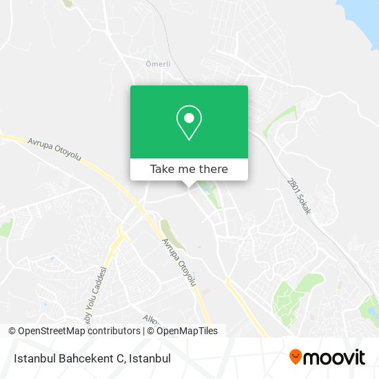 Istanbul Bahcekent C map