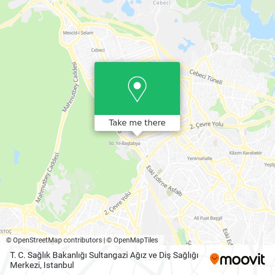 T. C. Sağlık Bakanlığı Sultangazi Ağız ve Diş Sağlığı Merkezi map