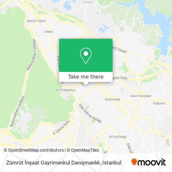 Zümrüt İnşaat Gayrimenkul Danışmanlık map