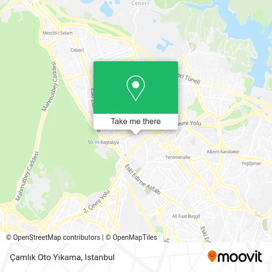 Çamlık Oto Yıkama map