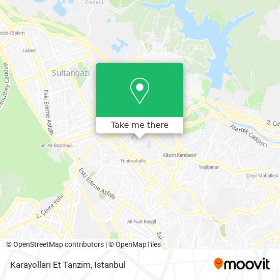 Karayolları Et Tanzim map