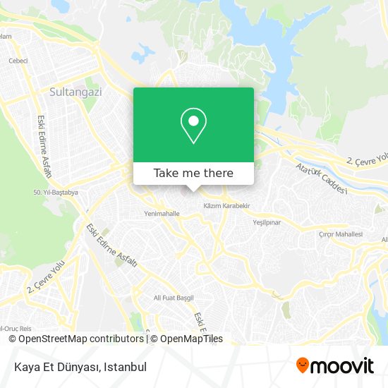 Kaya Et Dünyası map