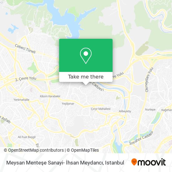 Meysan Menteşe Sanayi- İhsan Meydancı map