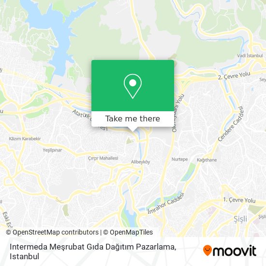 Intermeda Meşrubat Gıda Dağıtım Pazarlama map