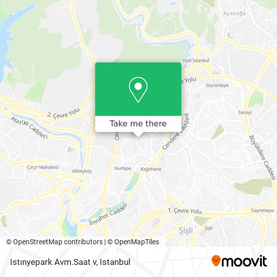 Istınyepark Avm.Saat v map