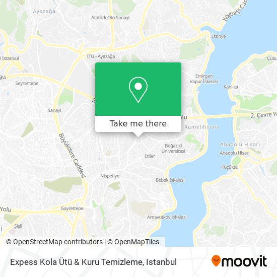 Expess Kola Ütü & Kuru Temizleme map