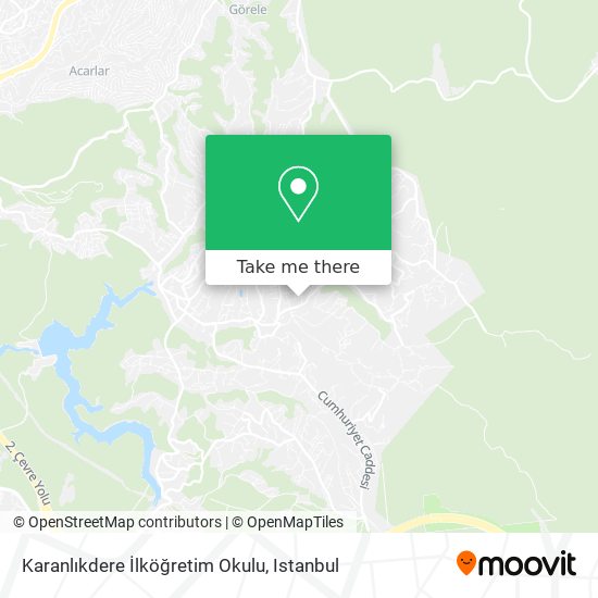 Karanlıkdere İlköğretim Okulu map